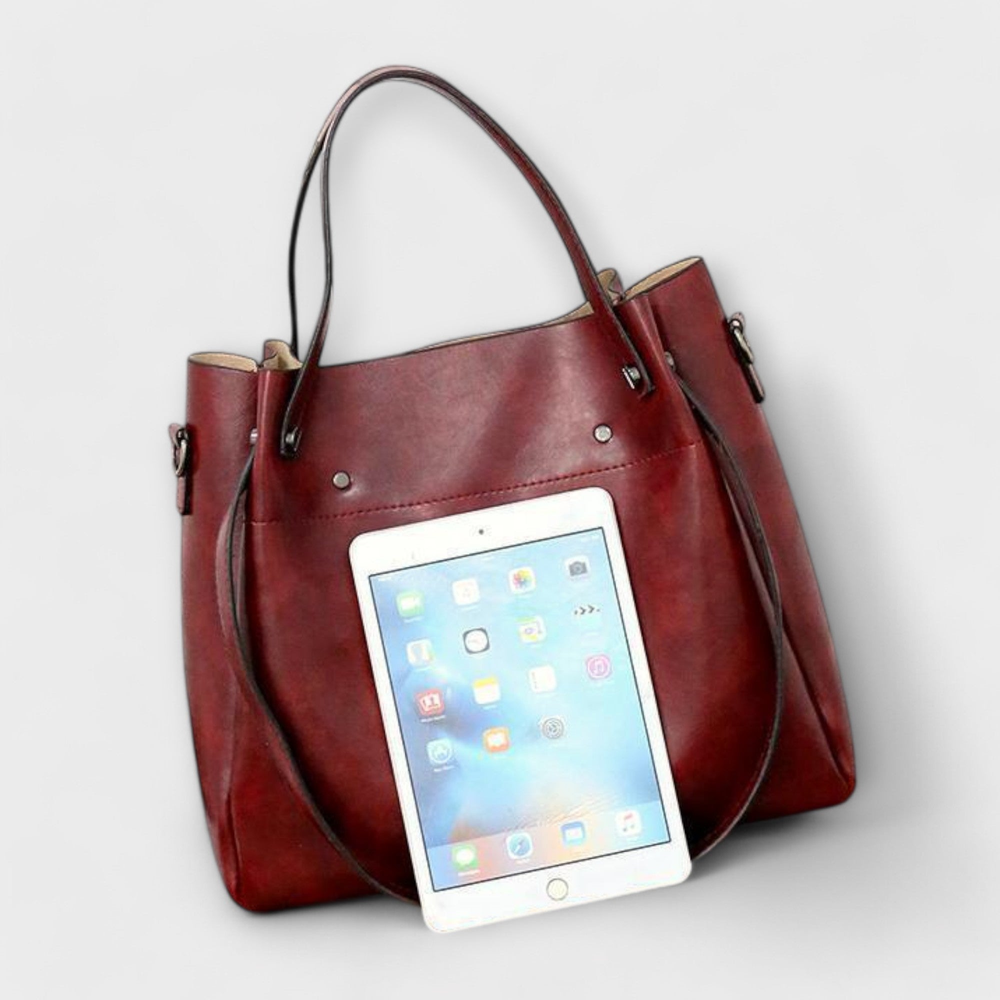 Leah | 4-Piece Vintage Bag Set