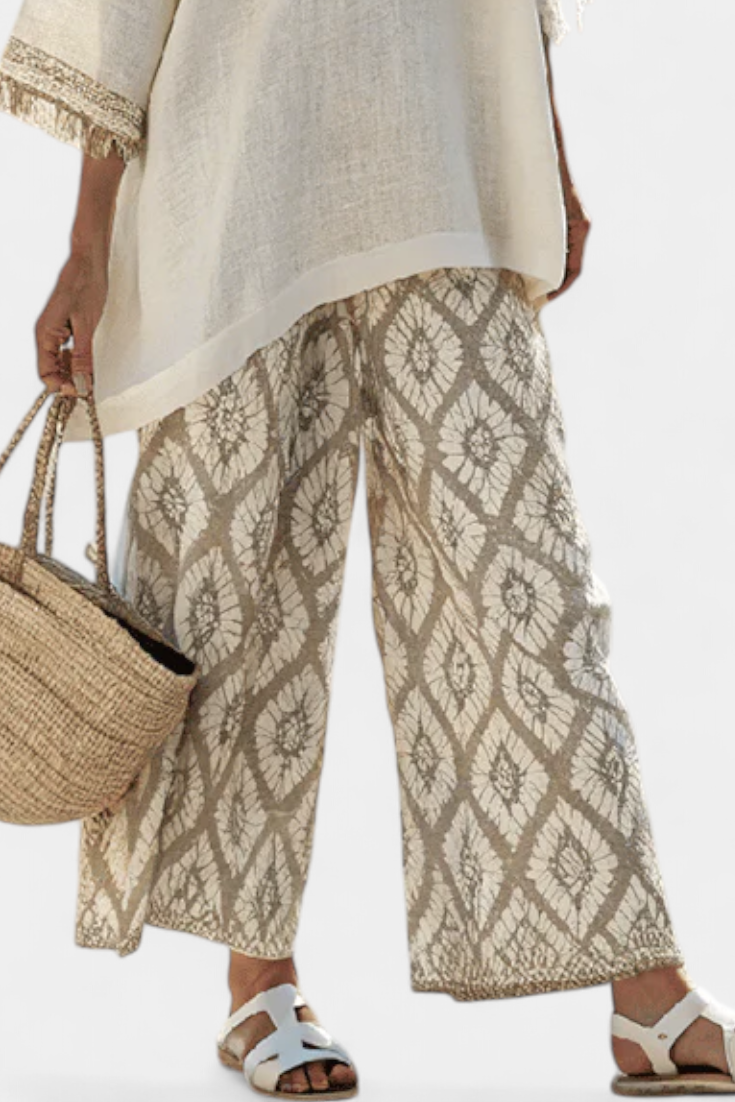 Madeline | Fresh Lightweight Loose Top and Wide Leg Pants