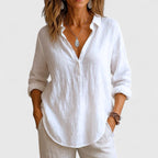Brooke | Comfortable Linen Blouse