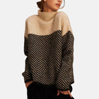Skylar | Herringbone Knit Sweater