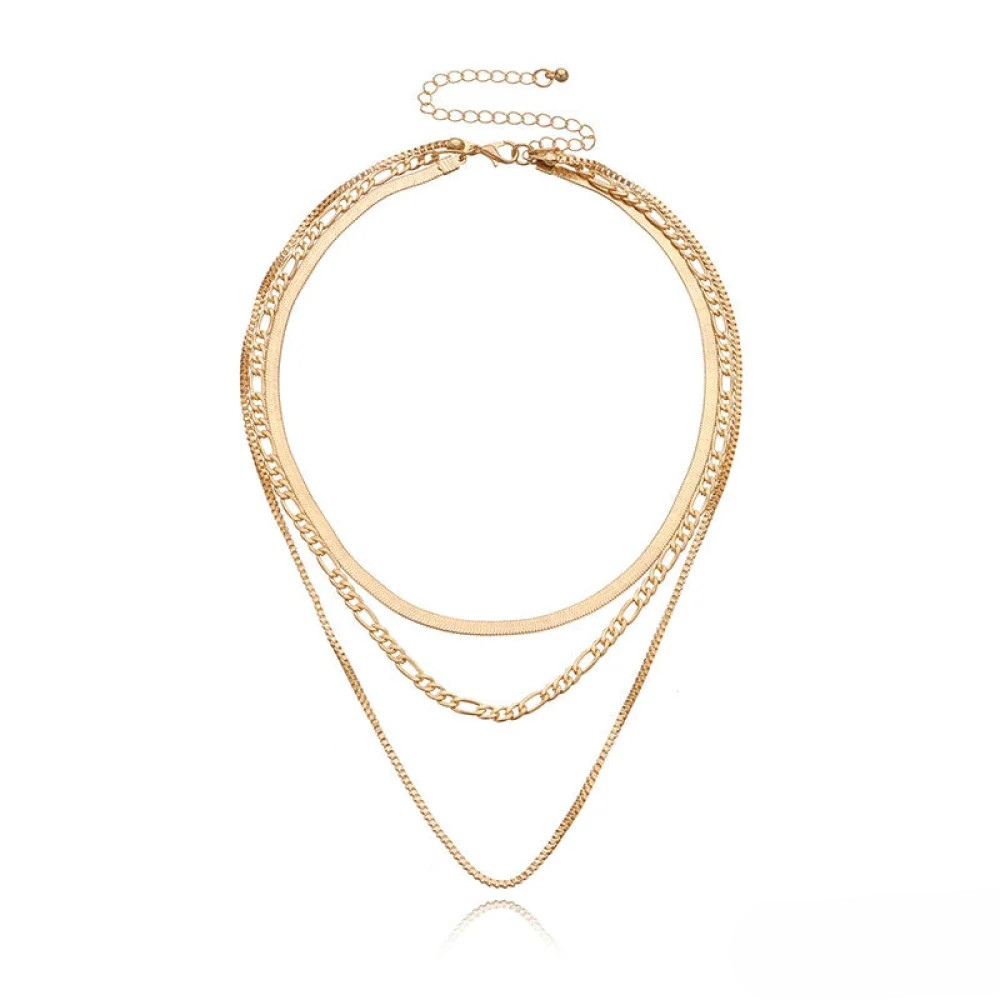 Yesenia | Vintage 3-Piece Layered Necklace