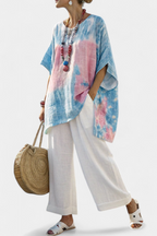 Clara | Fresh Lightweight Loose Top and Wide Leg Pants