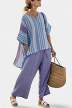 Vivian | Fresh Lightweight Loose Top and Wide Leg Pants