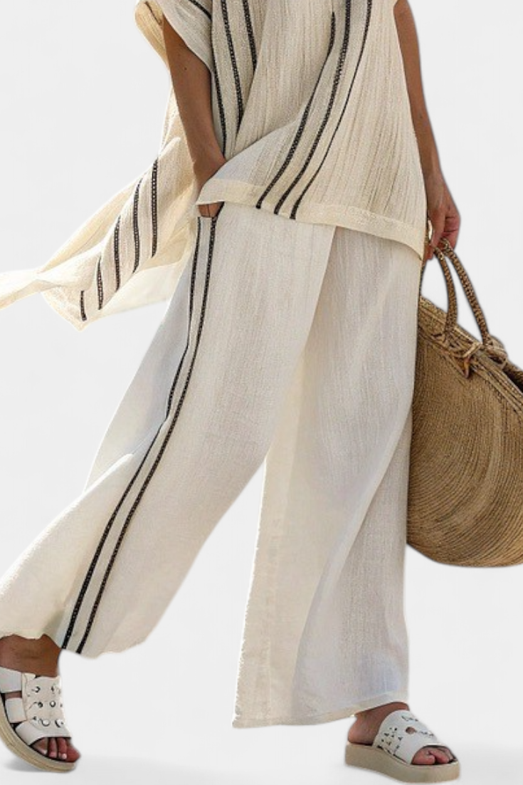 Abigail | Fresh Lightweight Loose Top and Wide Leg Pants