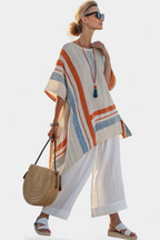 Martha | Fresh Lightweight Loose Top and Wide Leg Pants