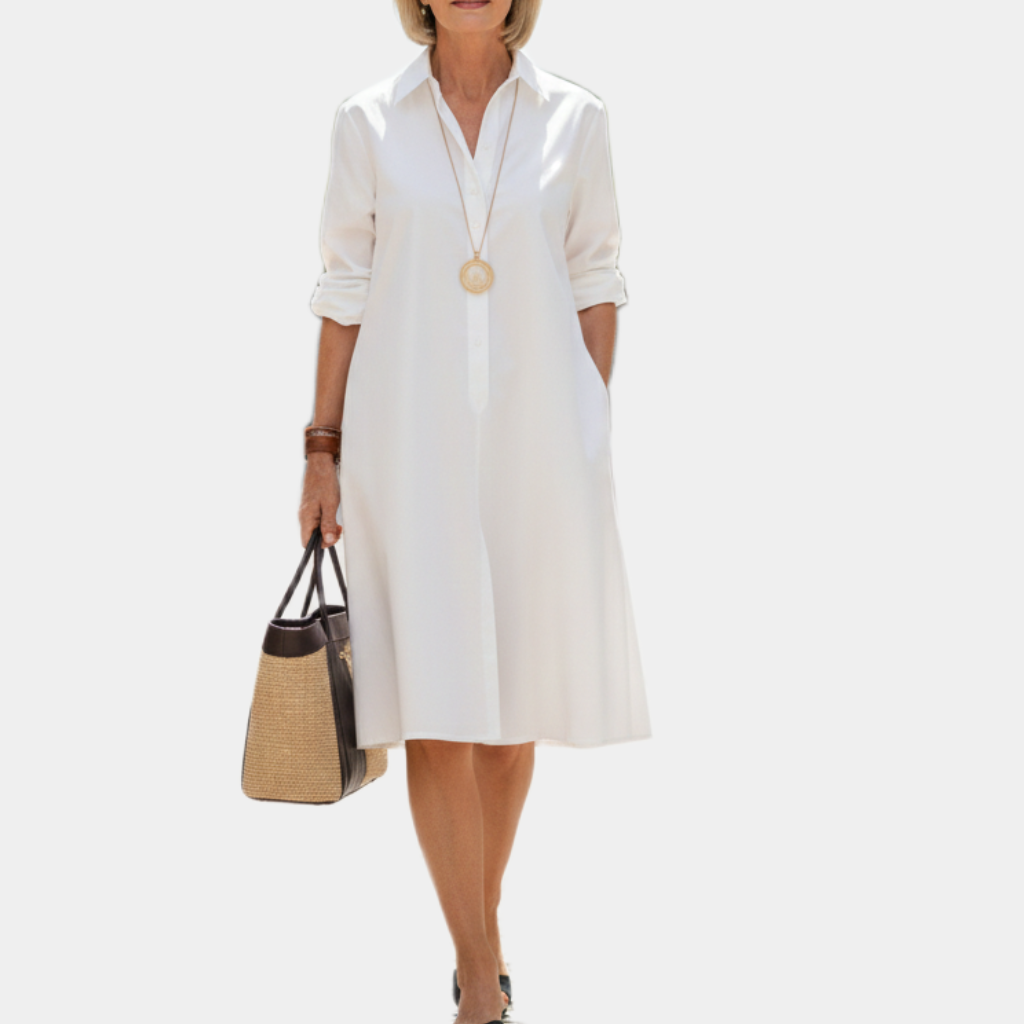 Brooke | Elegant Midi Dress for Timeless Style