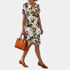 Adelaide | Botanical Floral Midi Dress