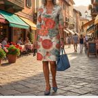 Cora | Artisan’s Canvas Midi Dress