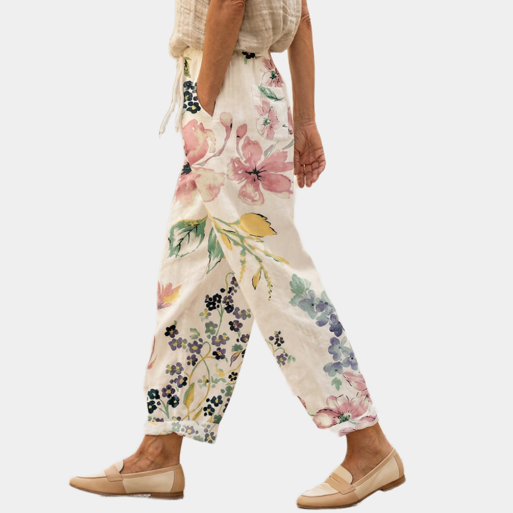 Celeste | Pastel Meadow Trousers