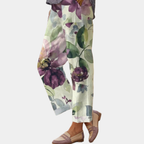 Colleen | Blurred Bloom Trousers