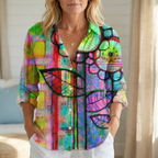 Joelle | Artistic Bloom Blouse