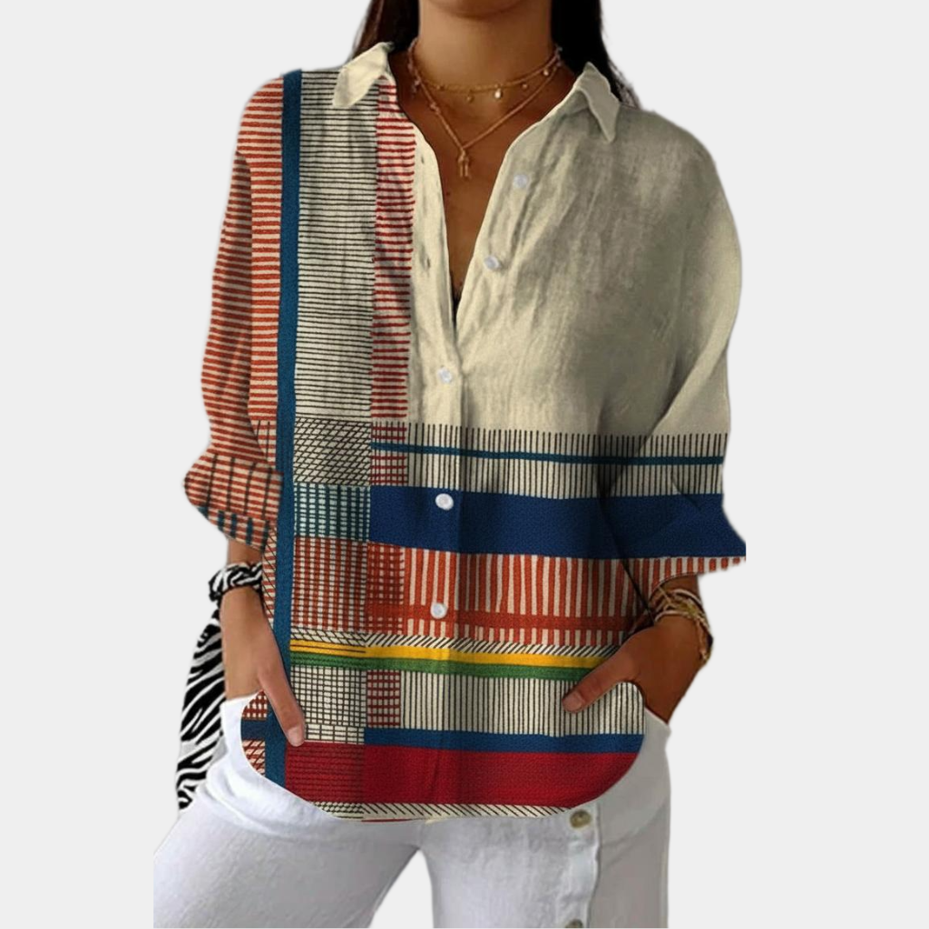 Gigi | Artistic Pattern Blouse