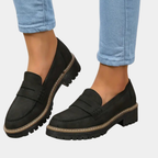 Nancy | Timeless Suede Loafers