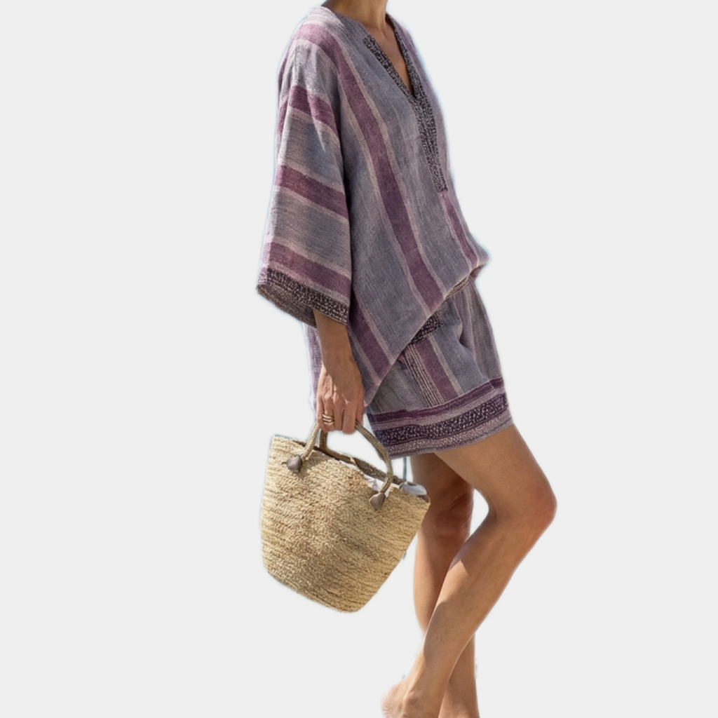 Jade | Lightweight Loose Top and Matching Shorts