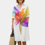 Elena | Lightweight Loose-Fit Midi Dress