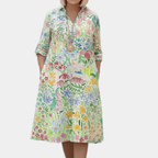 Paisley | Lightweight Loose-Fit Midi Dress