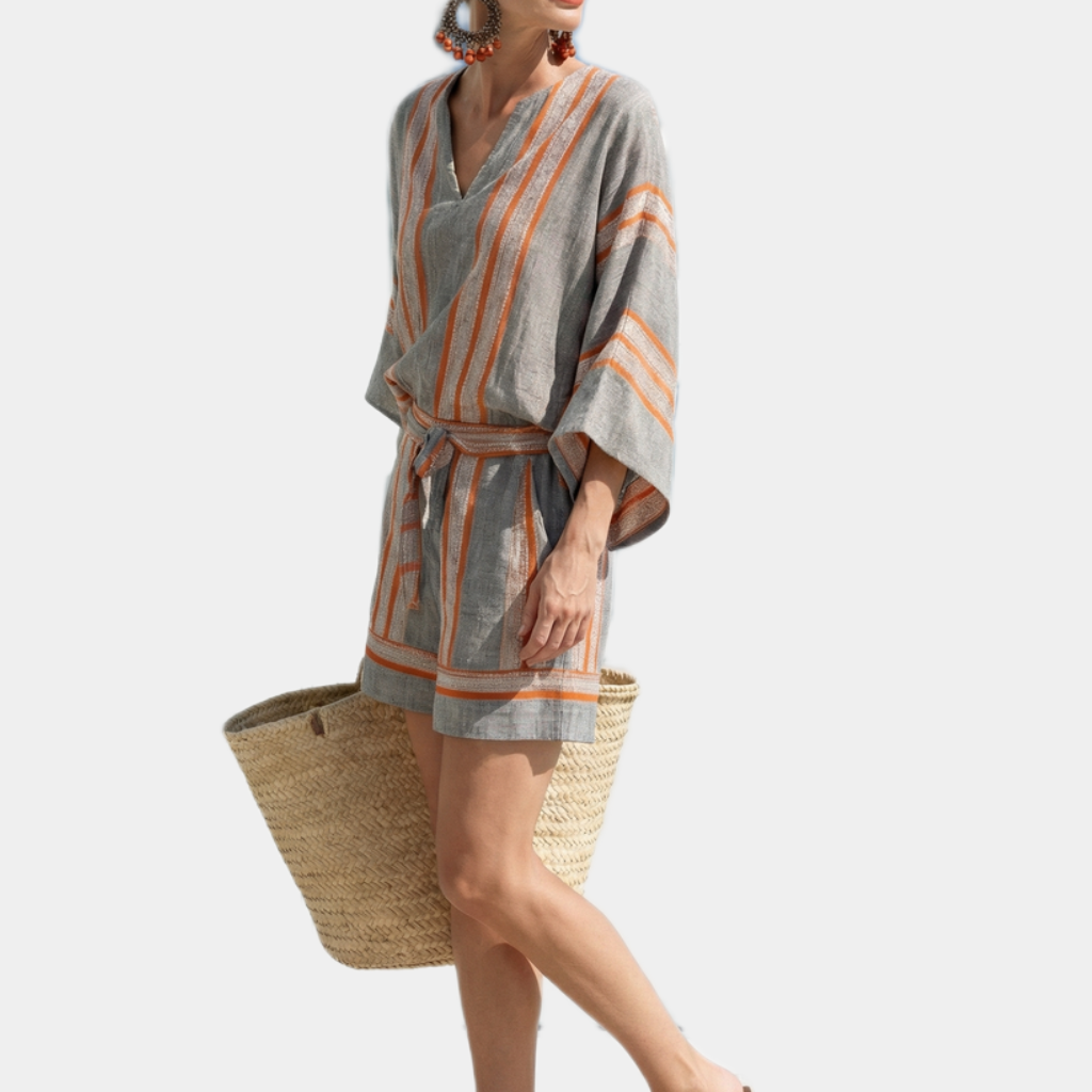 Piper | Lightweight Loose Top and Matching Shorts