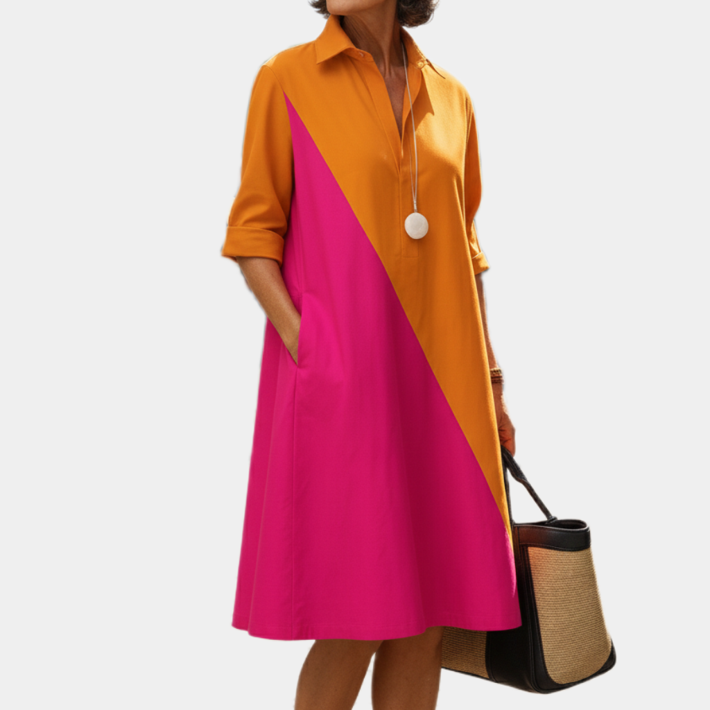 Barbara | Lightweight Loose-Fit Midi Dress