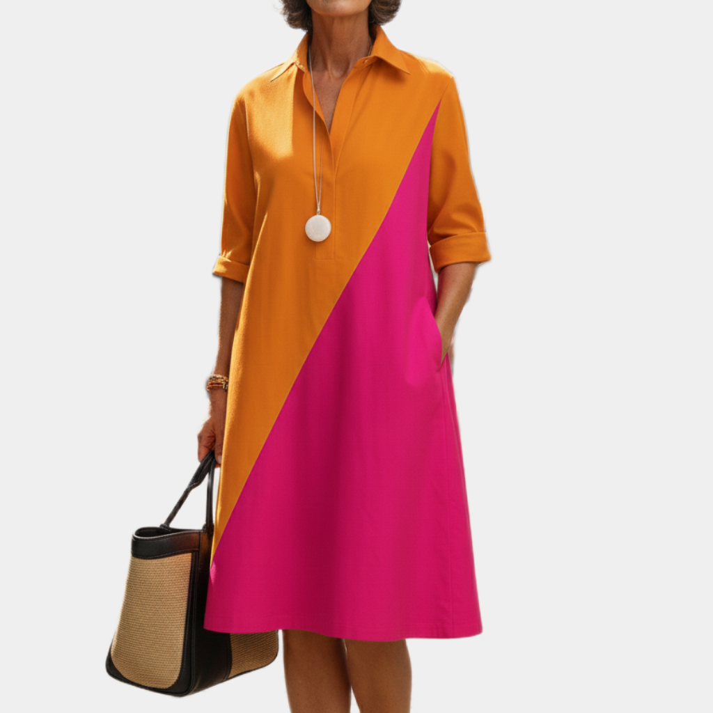 Barbara | Lightweight Loose-Fit Midi Dress