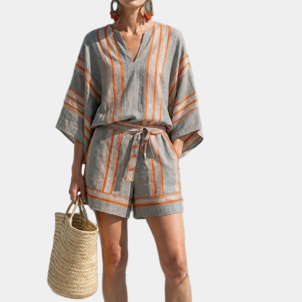 Piper | Lightweight Loose Top and Matching Shorts