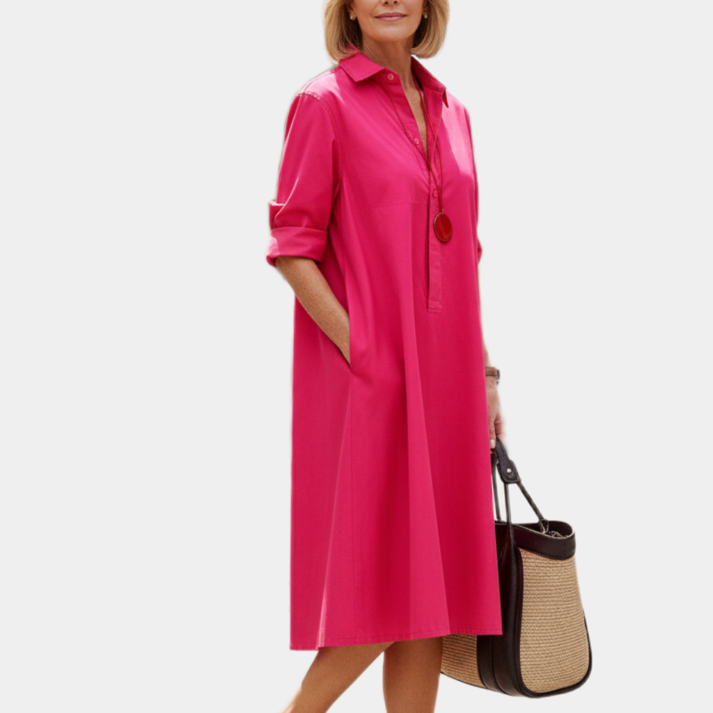Vivian | Lightweight Loose-Fit Midi Dress