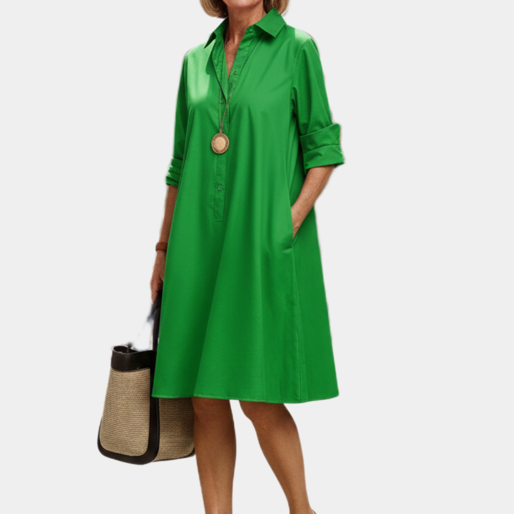 Beah | Lightweight Loose-Fit Midi Dress