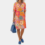 Vera | Sunlight Serenade Midi Dress