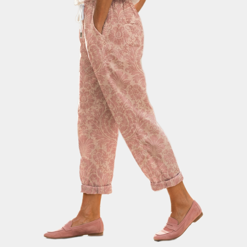 Monroe | Antique Floral Trousers