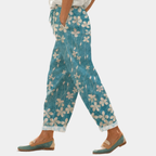 Chanel | Azure Blossom Trousers