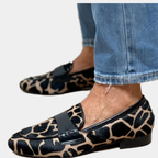 Daphne | Animal Print Loafers