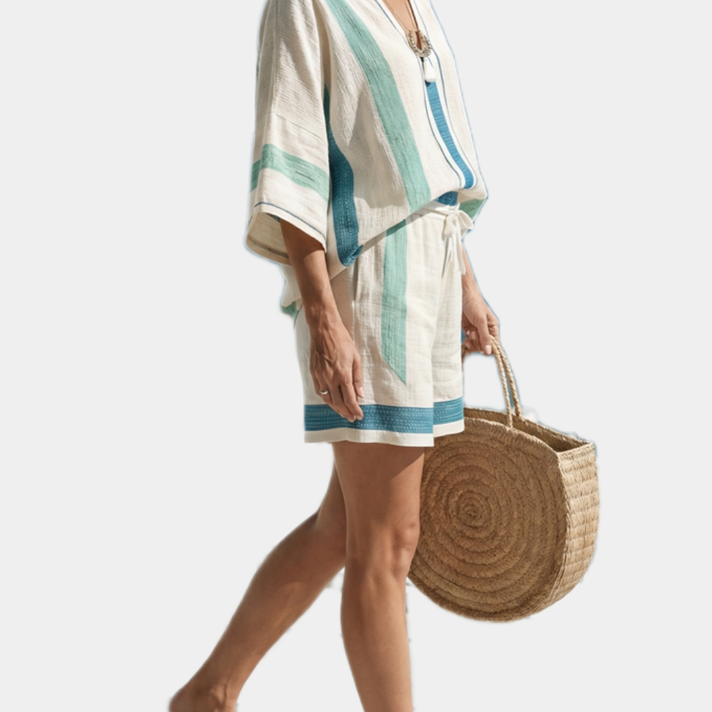Savannah | Lightweight Loose Top and Matching Shorts