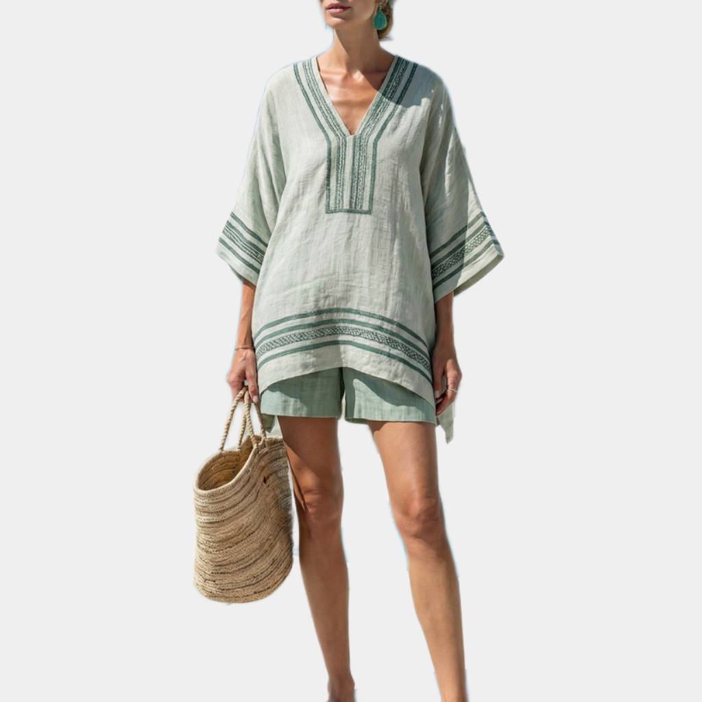 Madison | Lightweight Loose Top and Matching Shorts