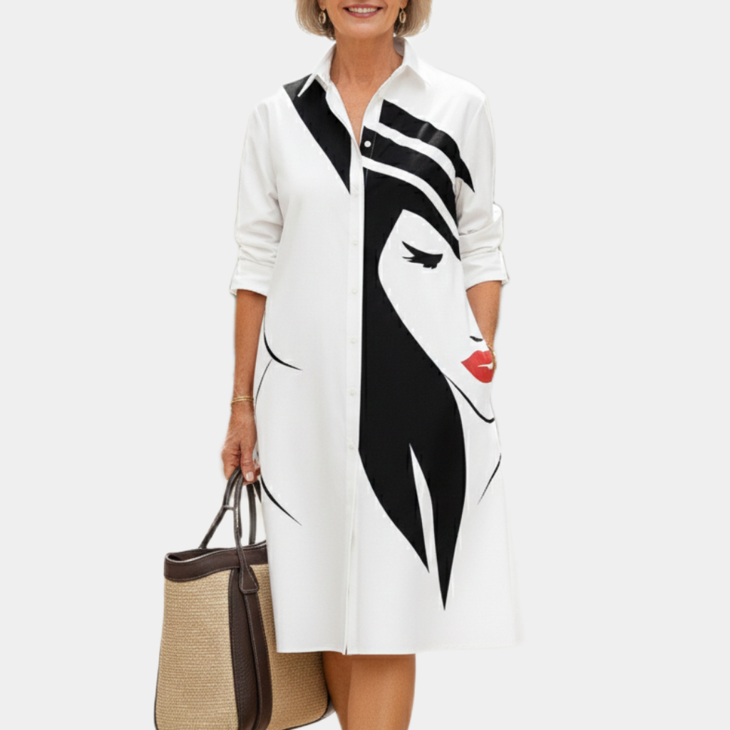 Carol | Lightweight Loose-Fit Midi Dress