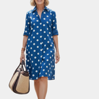Amanda | Timeless Polka Dot Midi Dress