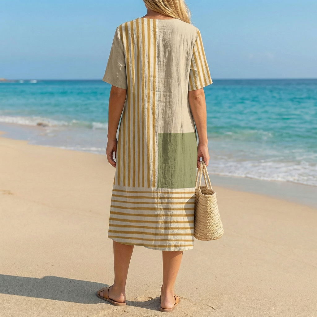 Leah | Sand & Sage Midi Dress