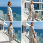 Cora | Fresh Lightweight Loose Top and Wide Leg Pants