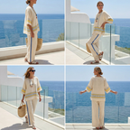 Caroline | Fresh Lightweight Loose Top and Wide Leg Pants