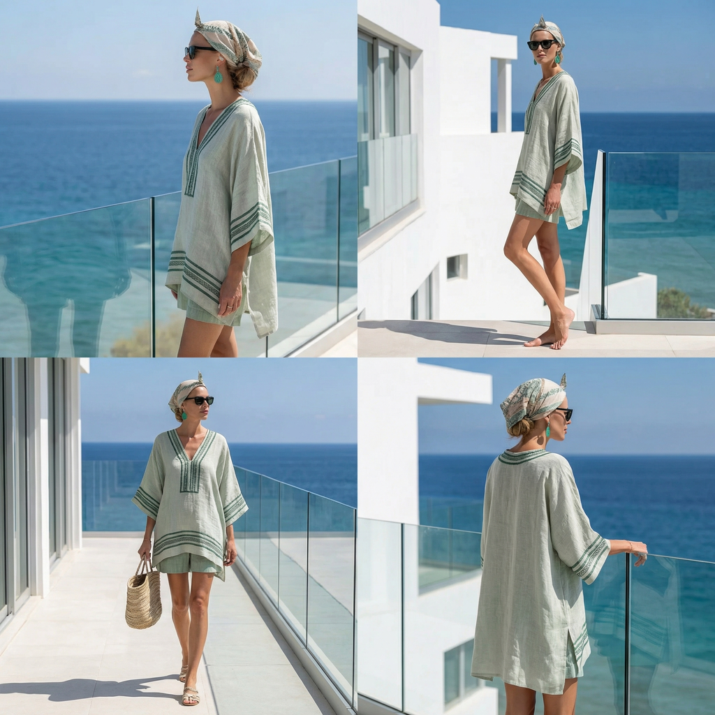 Madison | Lightweight Loose Top and Matching Shorts