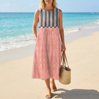 Nina | Sorbet Soul Midi Dress