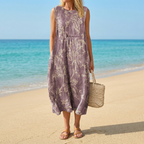 Emma | Dreamy Dahlia Midi Dress