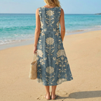 Georgia | Damask Dream Midi Dress