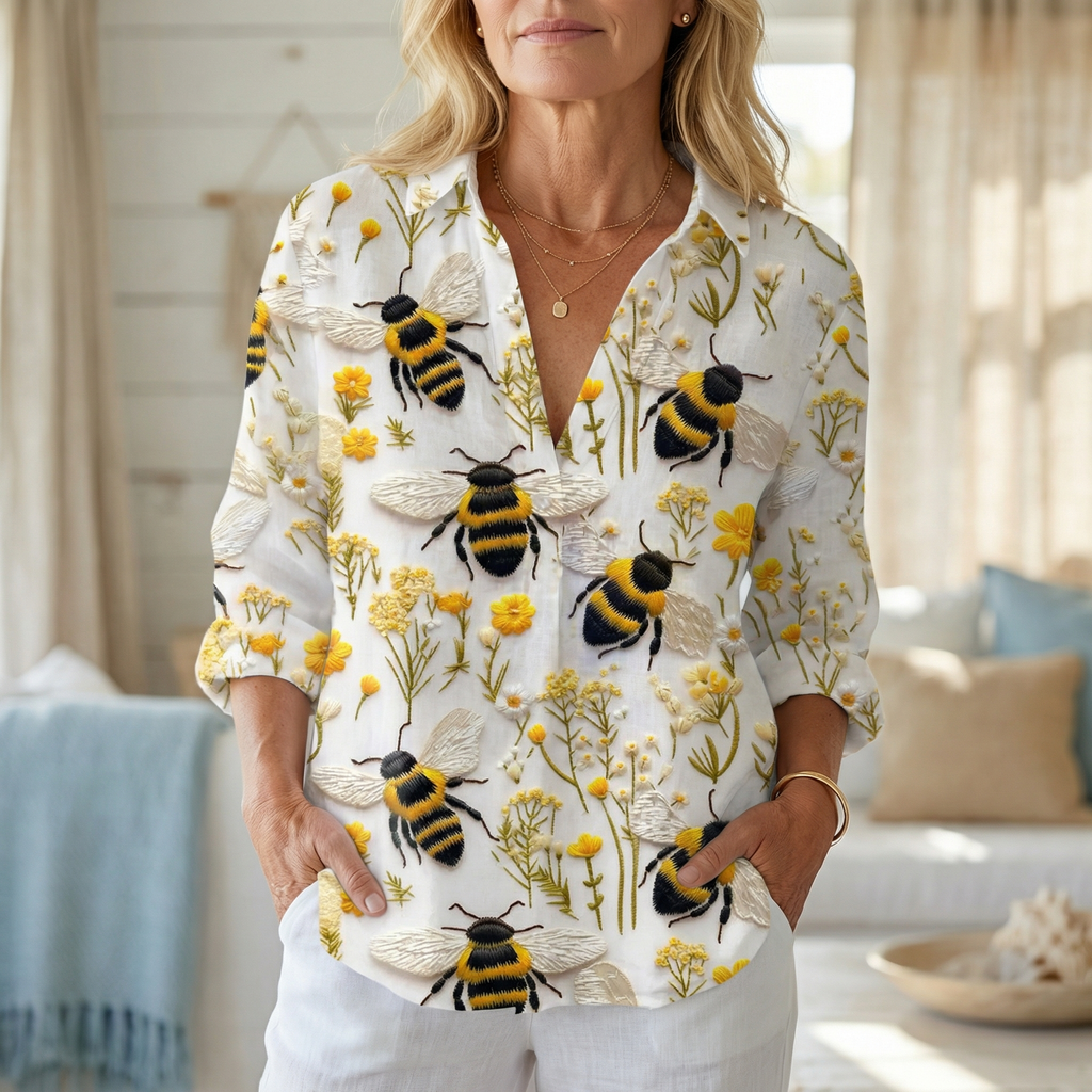 Katelyn | Golden Bee Blouse