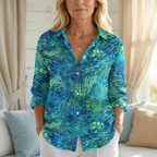 Ashlyn | Peacock Grace Blouse