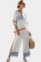 Adeline | Fresh Lightweight Loose Top and Wide Leg Pants