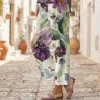 Colleen | Blurred Bloom Trousers
