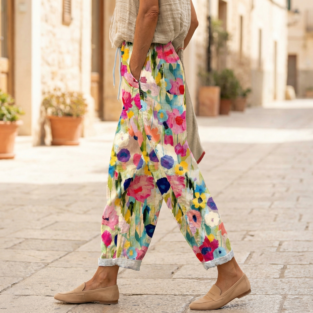 Ophelia | Wildflower Mist Trousers