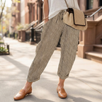 Denise | Urban Stripe Trousers