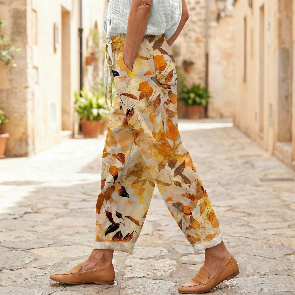 Heather | Sepia Garden Trousers
